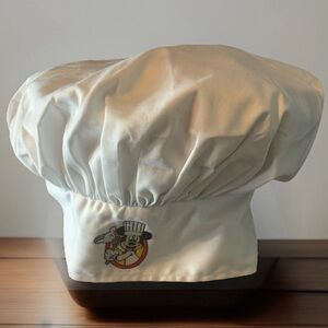 Mickey Mouse Chefs Hat Disneyland Resort Adjustable Embroidered Patch White
